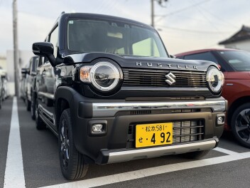 新たな車が投入！！